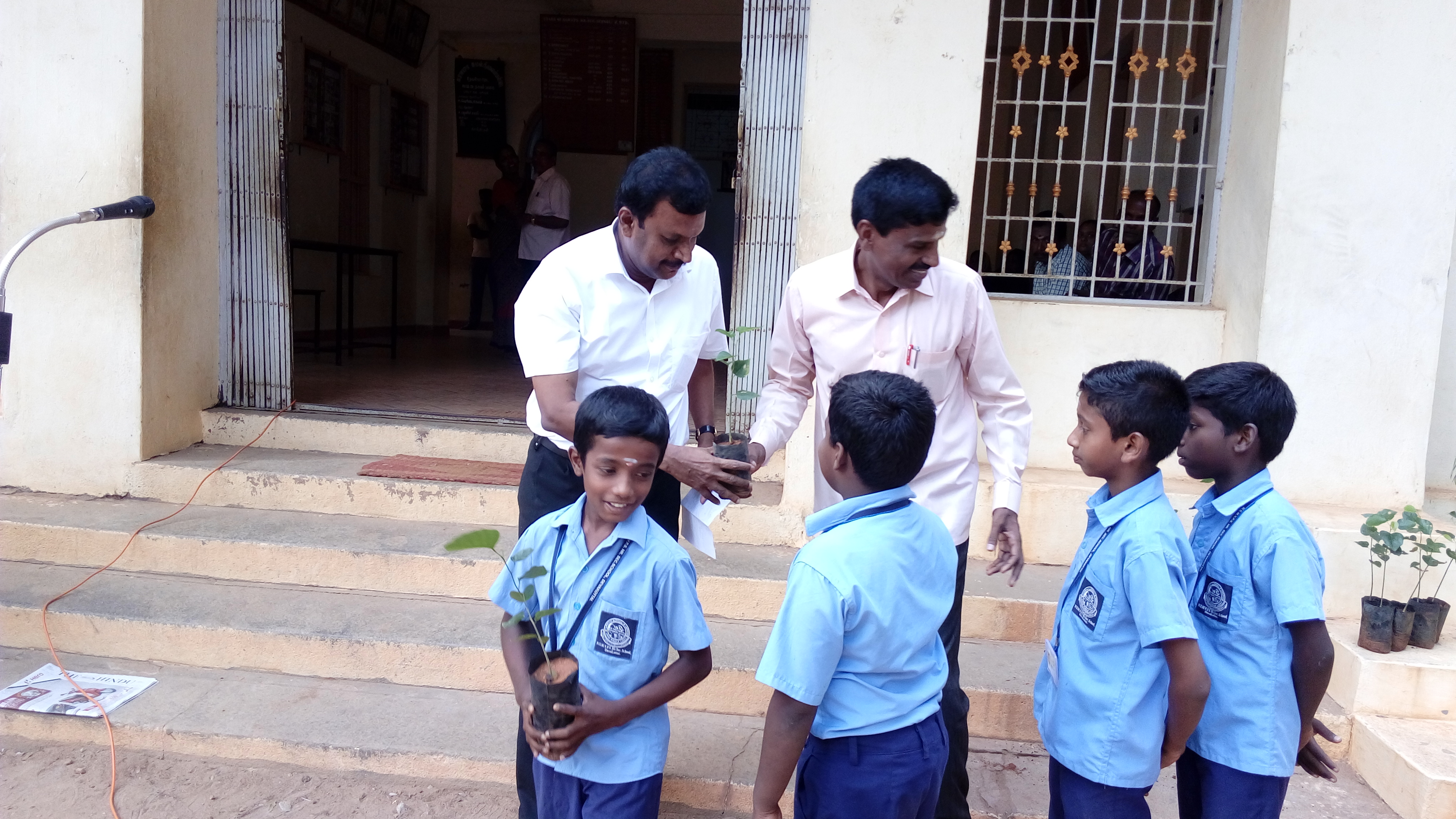 Plantation, NSMVPS Hr Sec School, Devakottai, Sivagangai Dist.