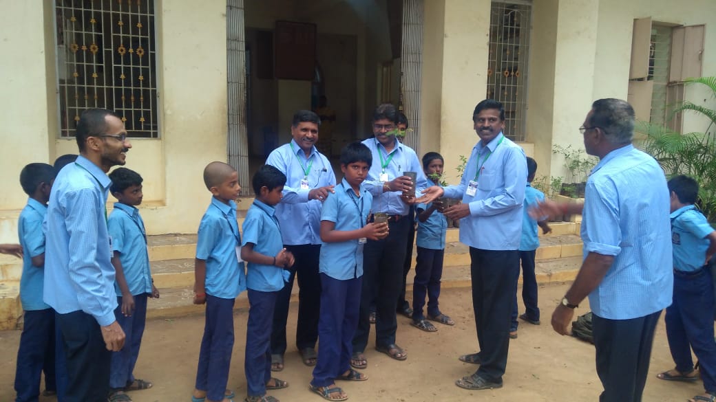 Plantation, NSMVPS Hr Sec School, Devakottai, Sivagangai Dist.