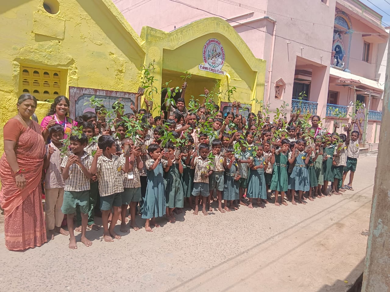 Plantation, Muthathal Middle School, Devakottai, Sivagangai Dist.