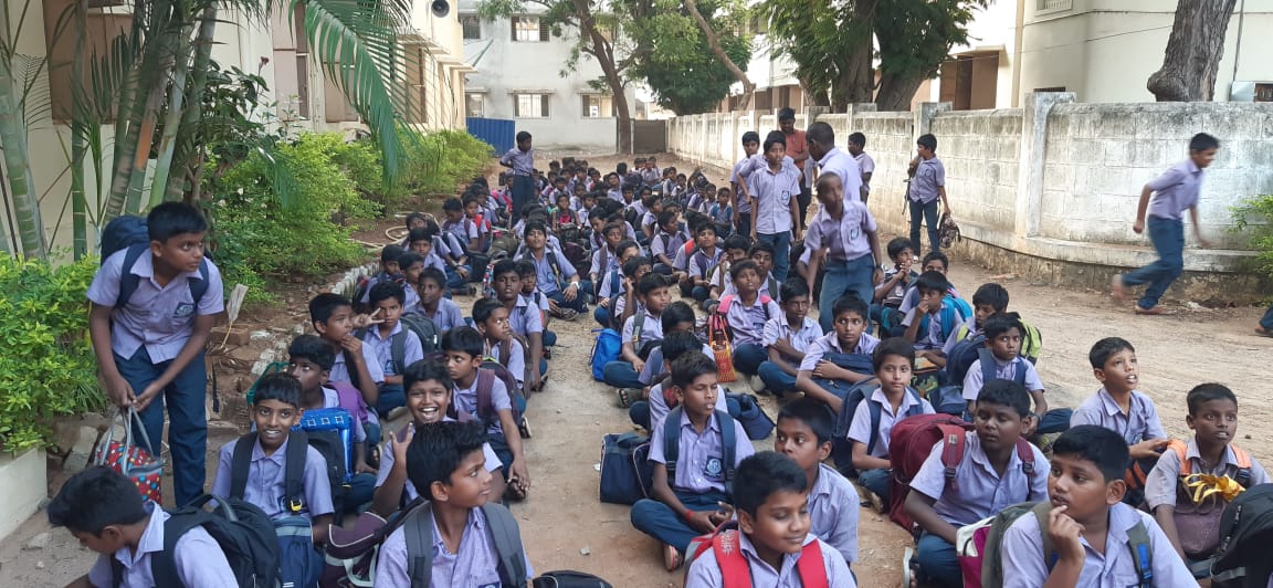 Plantation, NSMVPS Hr Sec School, Devakottai, Sivagangai Dist.