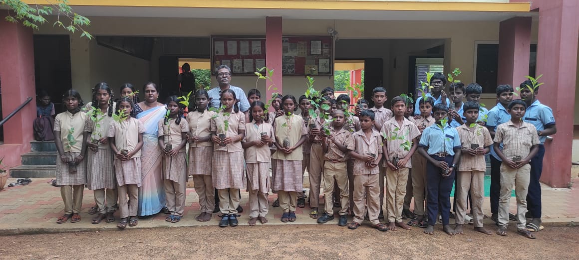 Plantation, S.C Gurukulam Hr Sec School, Amaravathiputhur, Sivagangai Dist.