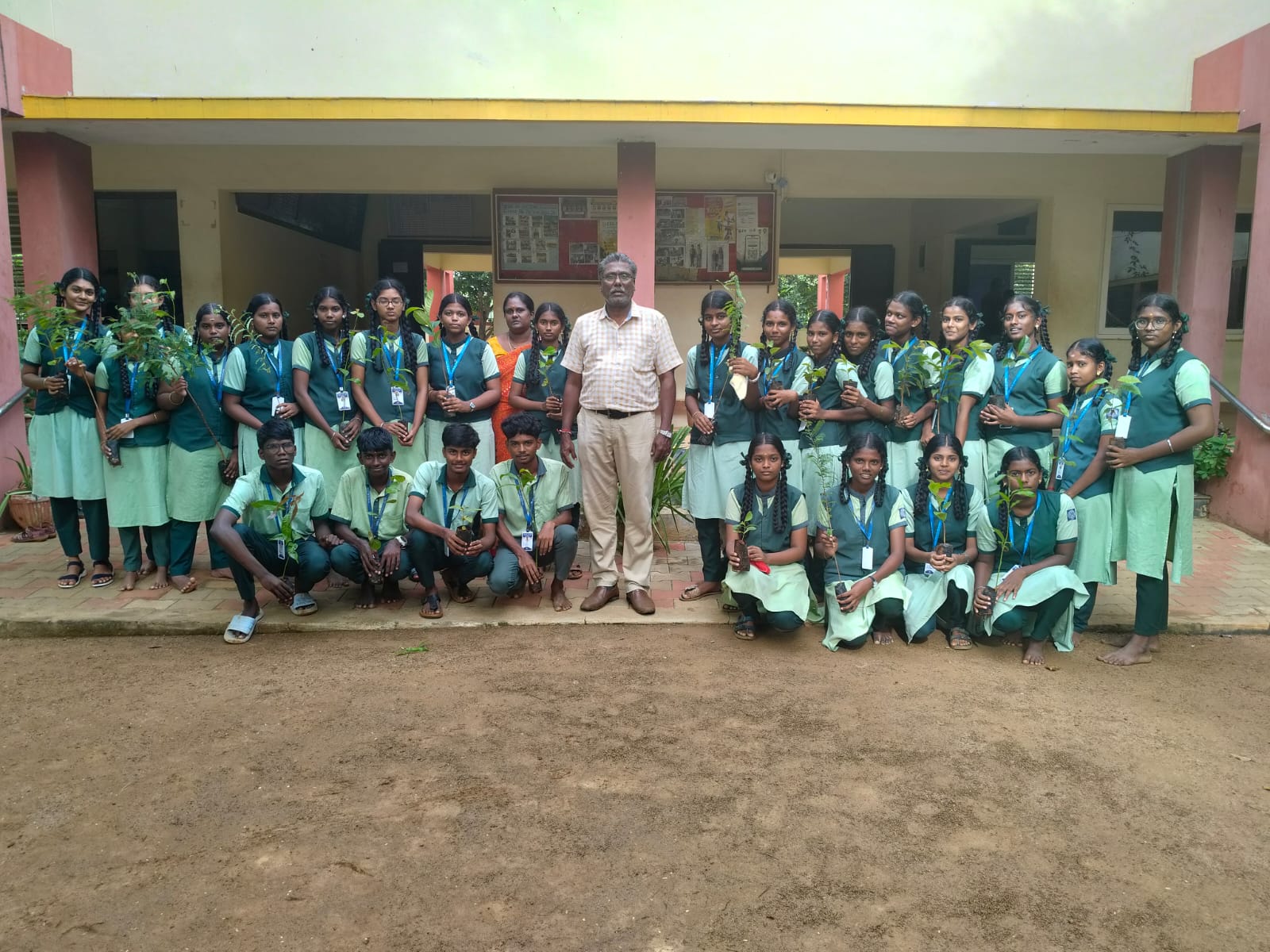 Plantation, S.C Gurukulam Hr Sec School, Amaravathiputhur, Sivagangai Dist.